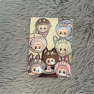 Set of 7 Labubu 1inch button pins set